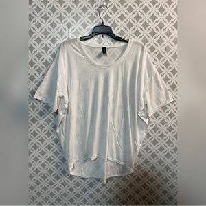 Large White Tee
